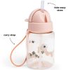 Gourde à paille Tiny farm Rose (280 ml) Done by Deer Produit 4