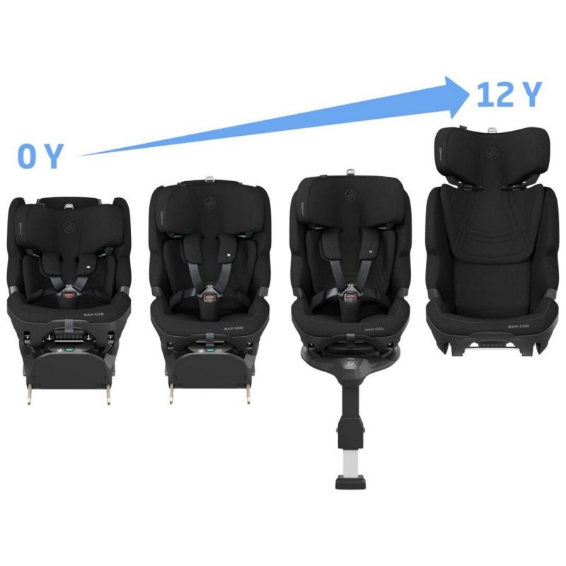 Siège auto Pearl XL Slide Pro Authentic Black Maxi-Cosi Produit 9