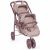 Variation Mauve du produit Poussette double pour poupées Cherry Fleurs de la marque Pasito a pasito