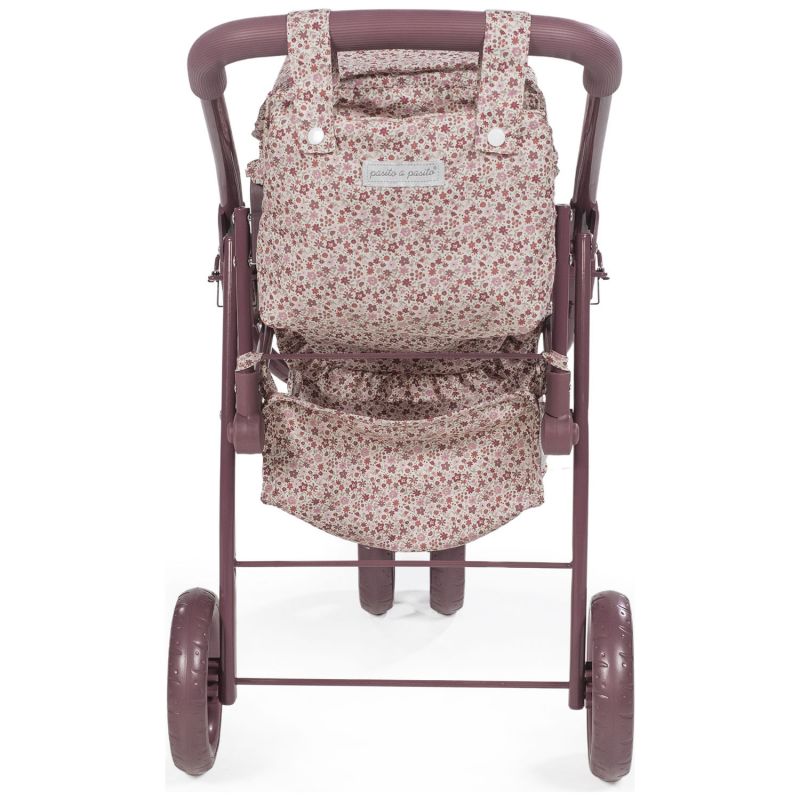 Poussette double pour poupées Cherry Fleurs Pasito a pasito Produit 7