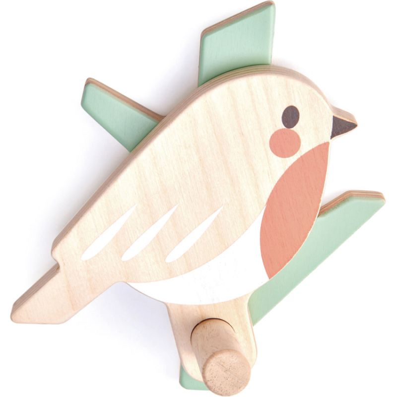 Patère Oiseau Tender Leaf