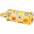 Variation Jaune, orange, blanc du produit Trousse scolaire Amis des animaux de la marque A Little Lovely Company