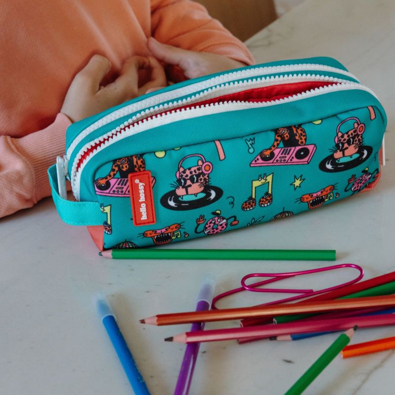 Trousse double compartiment Disco Roar Hello Hossy Ambiance 5
