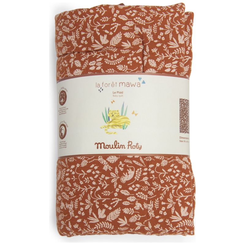 Plaid Feuillage La forêt Mawa Moulin Roty Packaging 3