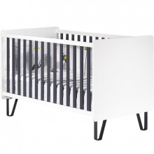 Lit bébé évolutif Little Big Bed Graphite (70 x 140 cm)  par Sauthon Signature