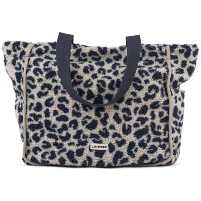 Tote bag Mega Leo Mist Liewood