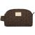 Variation Marron, noir du produit Trousse de toilette imperméable de Hyde Park Léonie Brown de la marque Nobodinoz