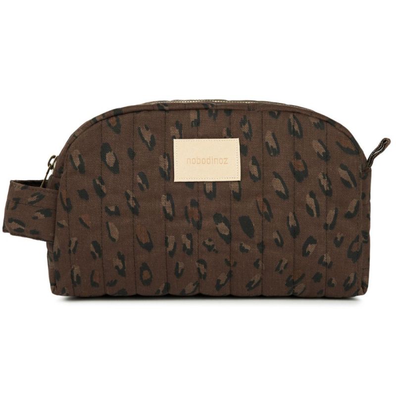 Trousse de toilette imperméable de Hyde Park Léonie Brown Nobodinoz Produit 1 grande taille