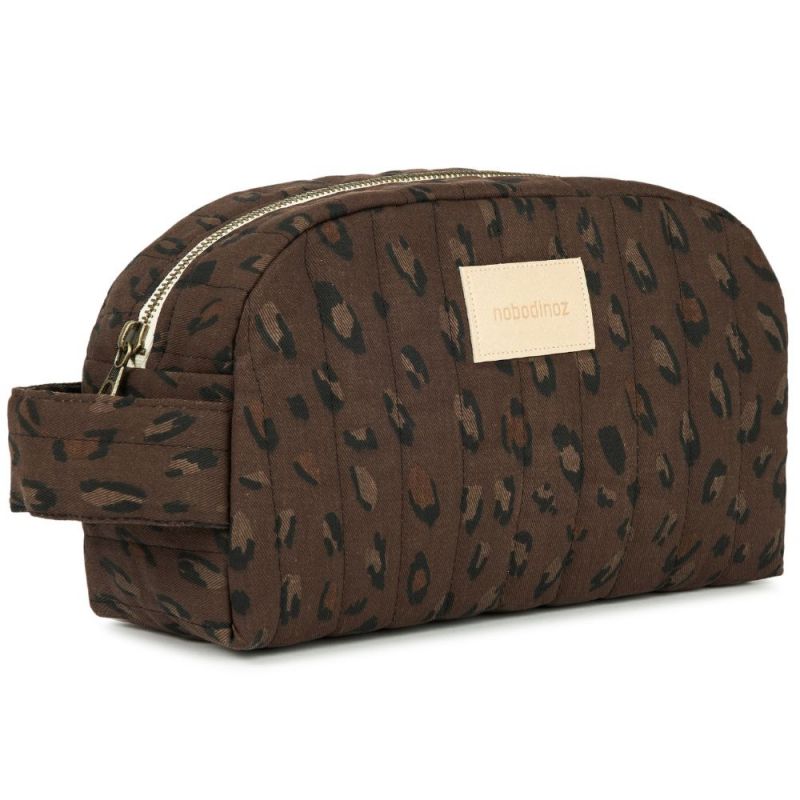 Trousse de toilette imperméable de Hyde Park Léonie Brown Nobodinoz Produit 3