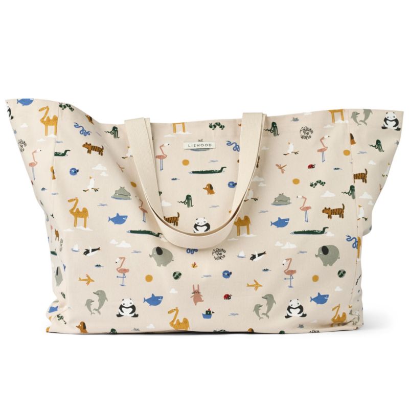 Maxi tote bag Around the world Liewood Produit 1