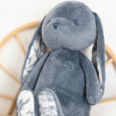 Peluche Augustin le lapin bleu (25 cm) - Tartine et Chocolat