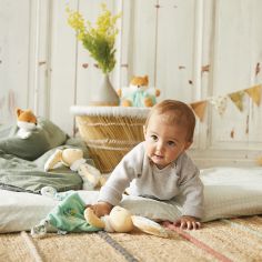 Doudou plat lapin Justin Les Fripons