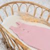 Salopette en maille Rose poudre (1-3 mois) Trois Kilos Sept Ambiance 5