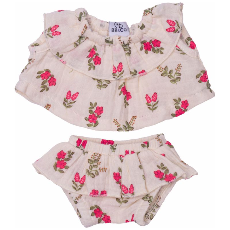 Vêtements pour poupée en gaze de coton liberty BB & Co Produit 2