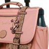 Cartable à roulettes Glossy Pink (38 cm) Caméléon Produit 6