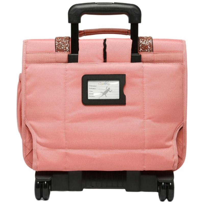 Cartable primaire à roulettes Glossy Pink (38 cm) Caméléon Produit 3