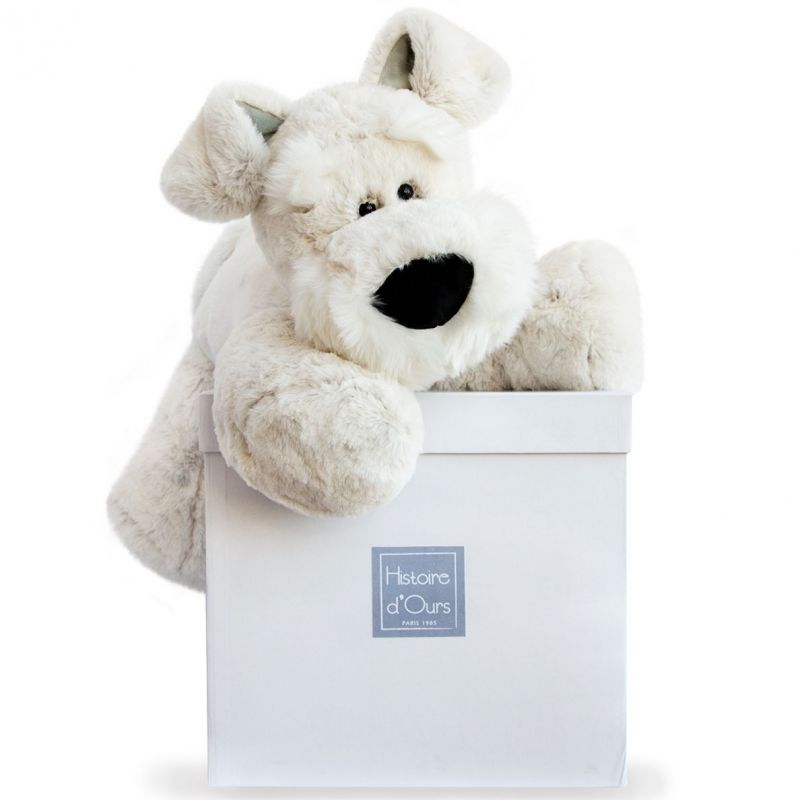 Peluche Chien Scottish grand modèle (70 cm) Histoire d'Ours
