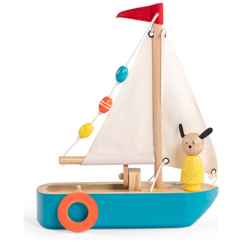 Voilier en bois La Grande Famille Moulin Roty Produit 3