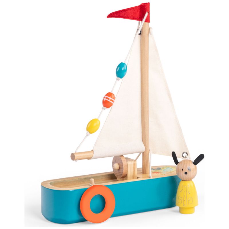 Voilier en bois La Grande Famille Moulin Roty Produit 4