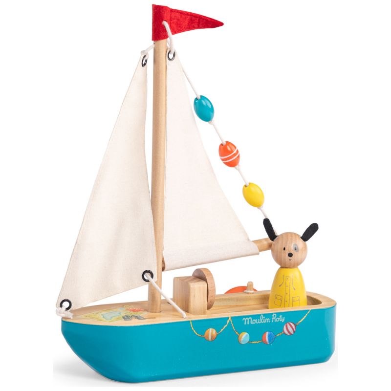 Voilier en bois La Grande Famille Moulin Roty Produit 6