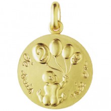 Médaille ''Je suis né(e) en … '' (or jaune 750°)  par Monnaie de Paris