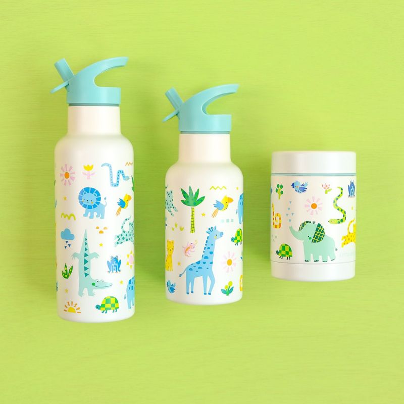 Gourde isotherme Jungle (350 ml) A Little Lovely Company Ambiance 6