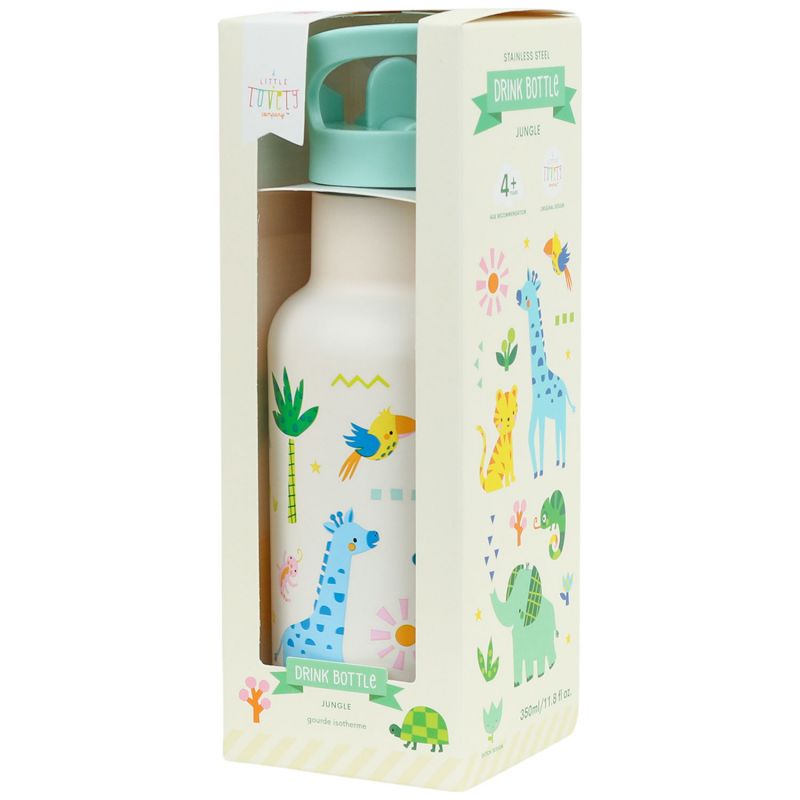 Gourde isotherme Jungle (350 ml) A Little Lovely Company Packaging 9