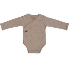 Body manches longues Melange clay (Naissance)  par Baby's Only