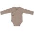Body manches longues Melange clay (Naissance) - Baby's Only