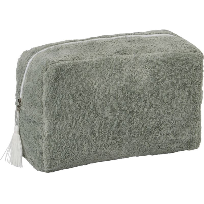 Trousse de toilette Soft bambou vert de gris BB & Co