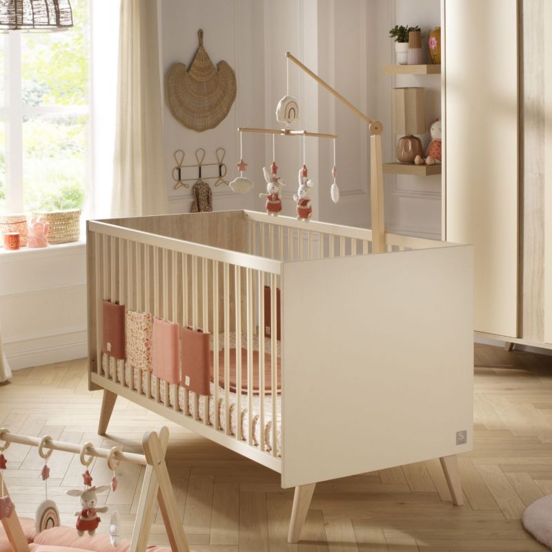 Lit évolutif Little Big Bed Mélinée (70 x 140 cm) Sauthon mobilier Ambiance 2