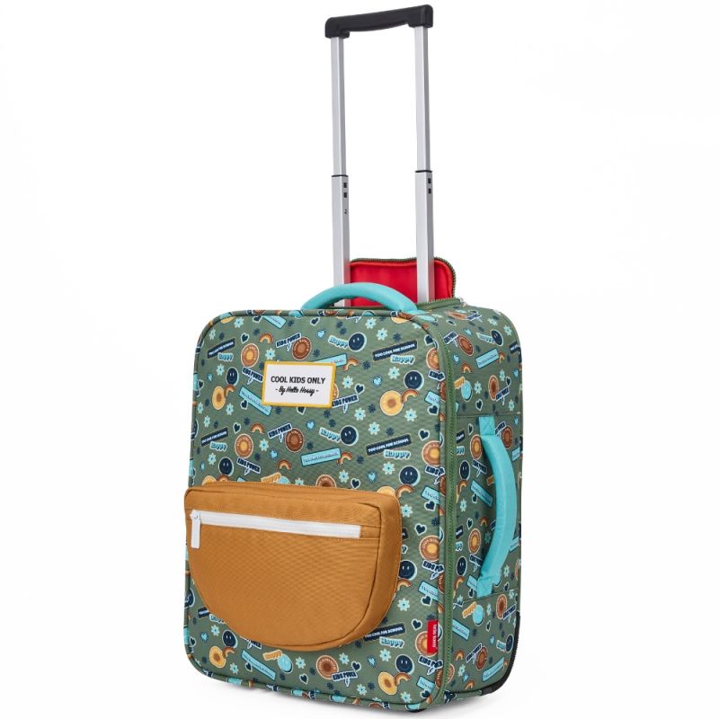 Valise cabine enfant Smiley Hello Hossy