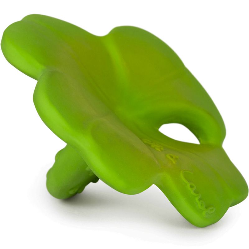 Mini jouet de dentition en latex Eli le trèfle Chewy to go Oli & Carol