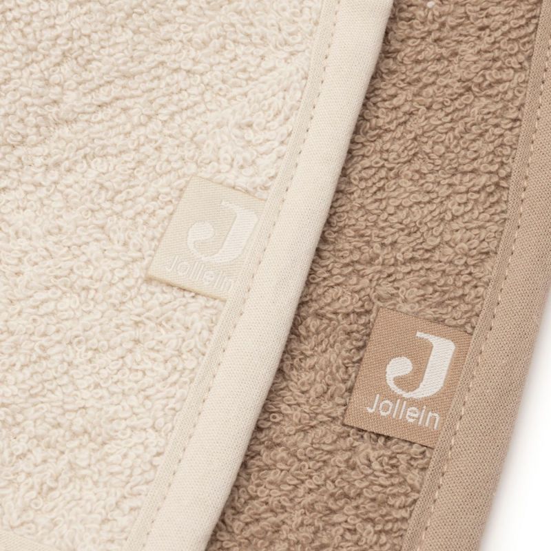 Lot de 2 bavoirs bandana Sand-Milky Coffee Jollein Produit 5