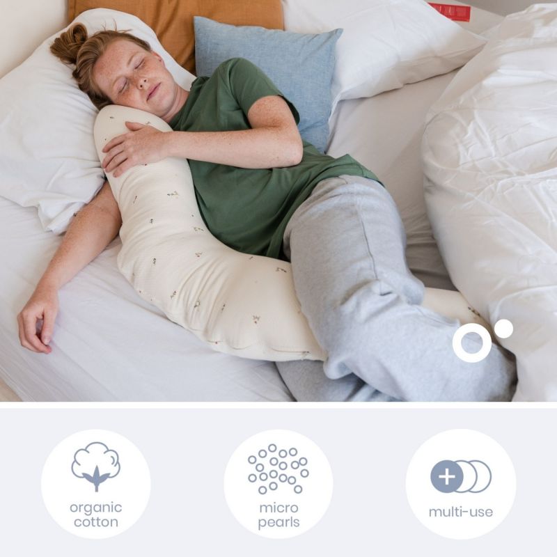 Coussin de grossesse 2 en 1 Sweety Cream Doomoo Ambiance 6