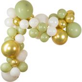 Kit pour arche de 56 ballons Sauge Green