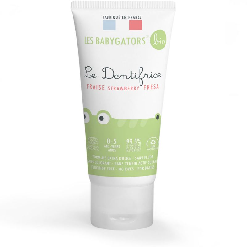 Le dentifrice Les Babygators Bio Les Babygators