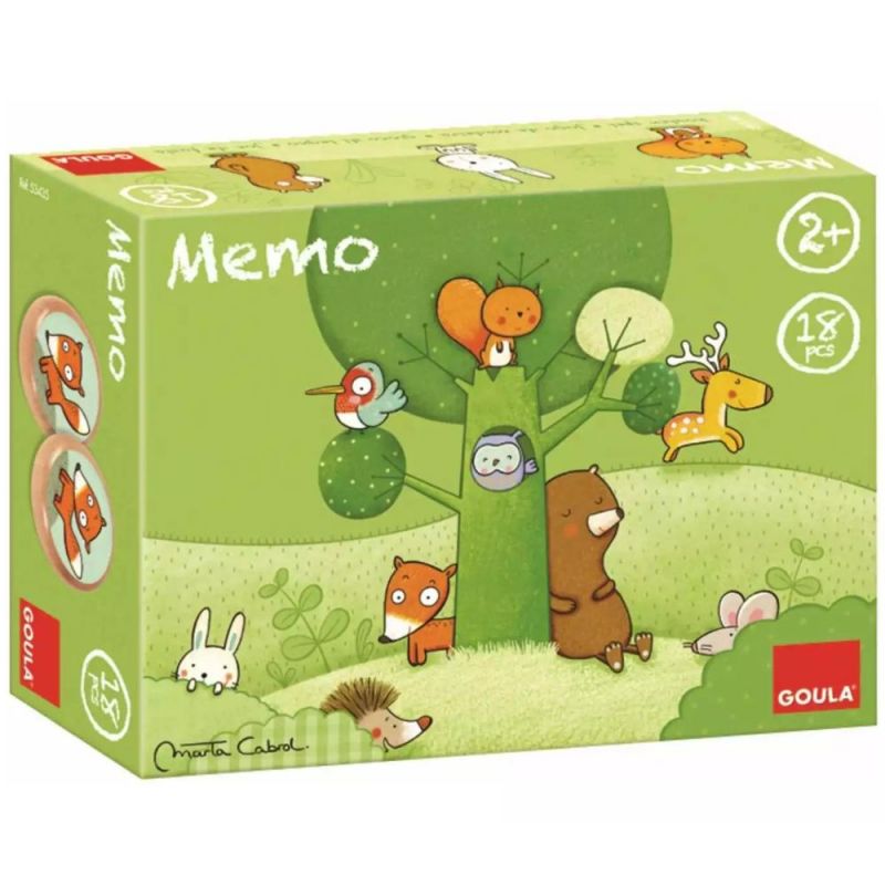 Mémo Tom et ses amis de la forêt Goula