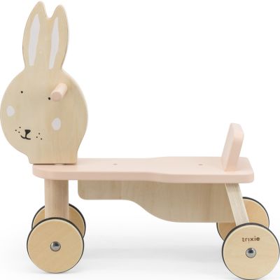 TRIXIE - Porteur 4 roues lapin Mrs. Rabbit