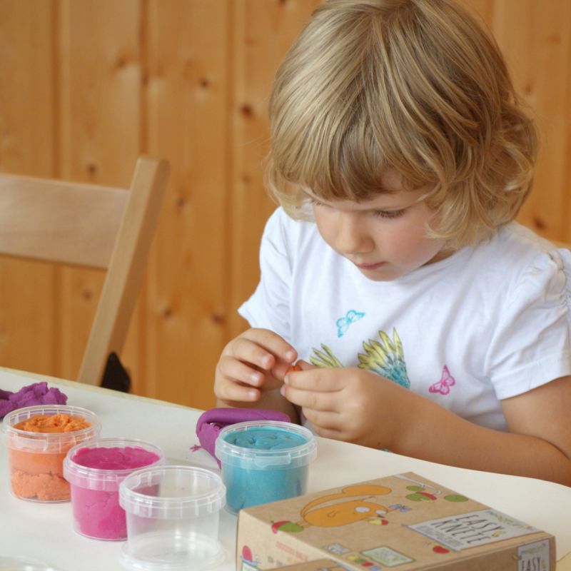 Coffret Yuki pâte à modeler naturelle et vegan (assort. 4 pots) - Reconditionné Neogrün Produit 2