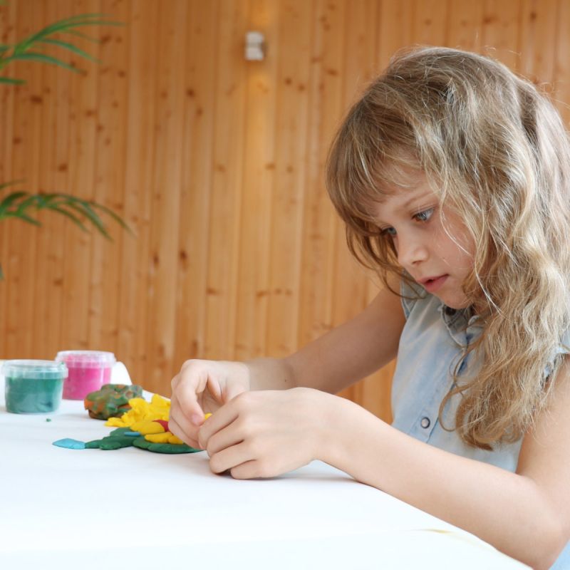 Coffret Yuki pâte à modeler naturelle et vegan (assort. 4 pots) - Reconditionné Neogrün Produit 4