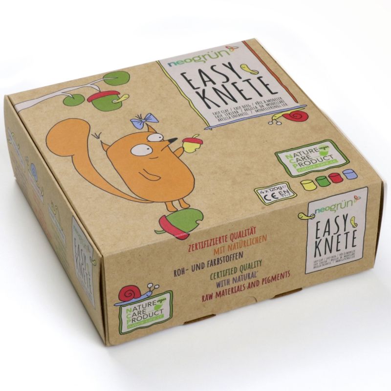 Coffret Yuki pâte à modeler naturelle et vegan (assort. 4 pots) - Reconditionné Neogrün Produit 9