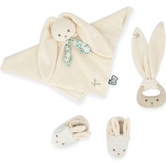 Mon premier coffret de naissance crème (3 pièces) - Kaloo