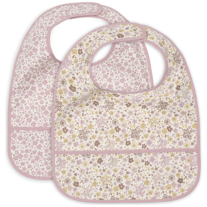 Lot de 2 bavoirs plastifiés Flower Fairies Jollein Produit 1