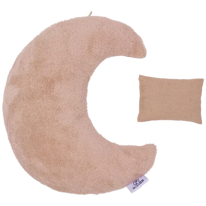 Bouillotte lune bambou et gaze de coton Mocha BB & Co Produit 1