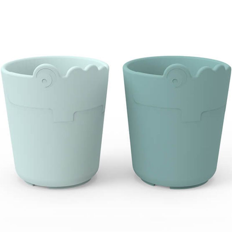 Lot de 2 gobelets Kiddish Croco Bleu Done by Deer