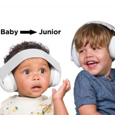Protection auditive bébé-junior blanc