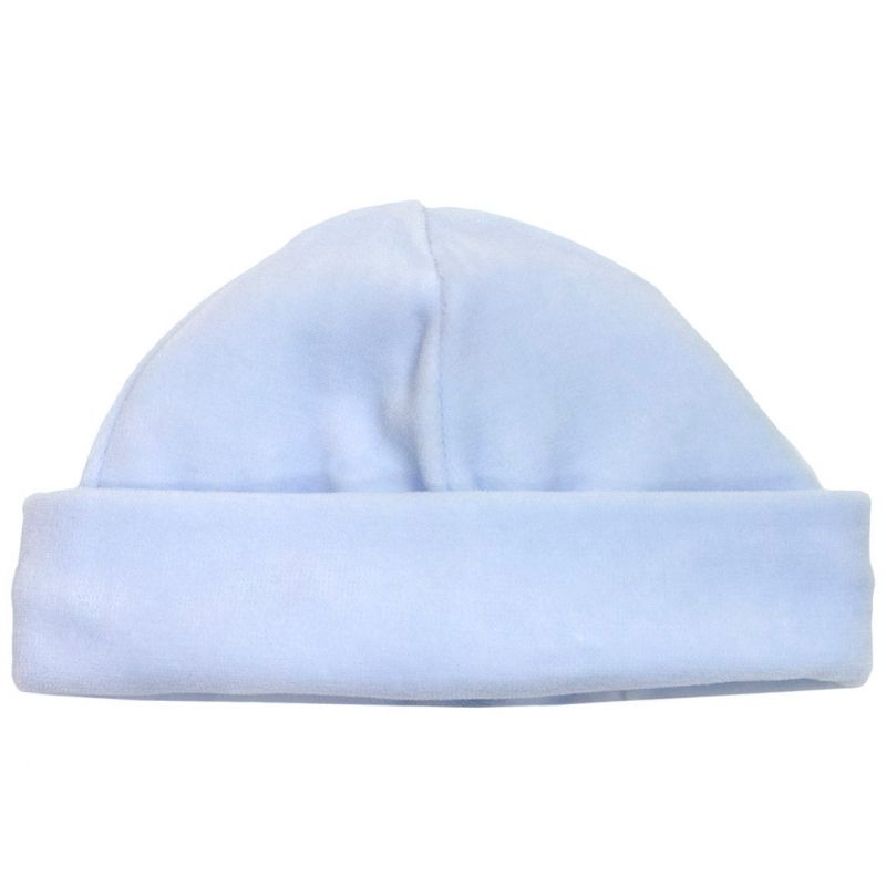 Bonnet de velours bleu (naissance) Cambrass