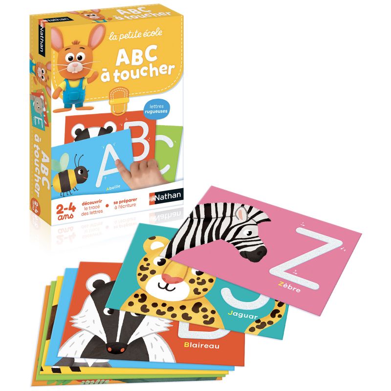Jeu éducatif Petit école ABC à toucher Nathan