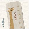 Toise en bois girafes Isidore Caramel personnalisable Charlie et Suzie Ambiance 2
